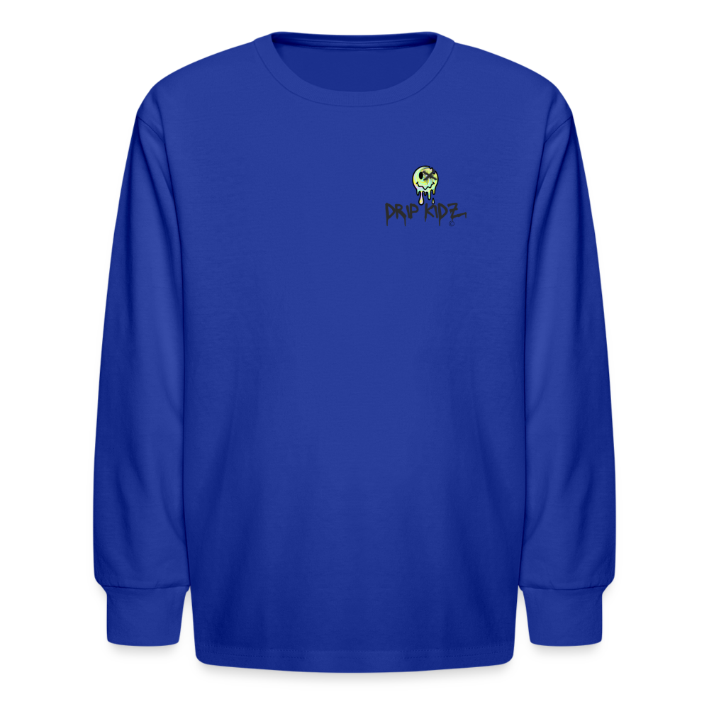 Kids' Long Sleeve T-Shirt - royal blue