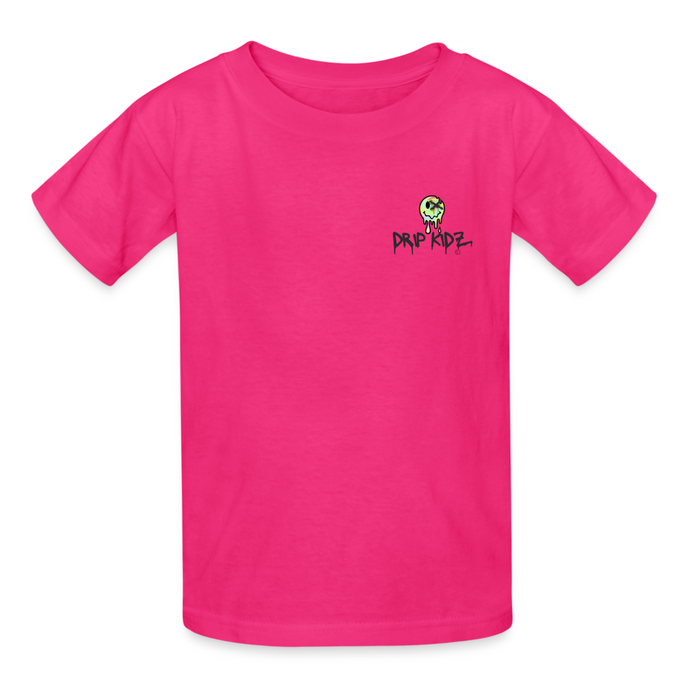 Gildan Ultra Cotton Youth T-Shirt - fuchsia